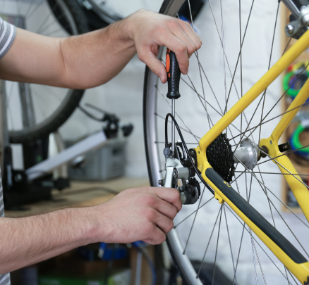 Fahrrad, Mechaniker